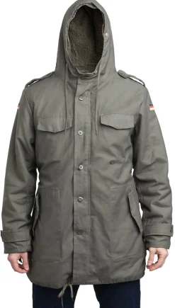 Anton Blöchl Takit ^ AB BW parka, harmaanvihreä