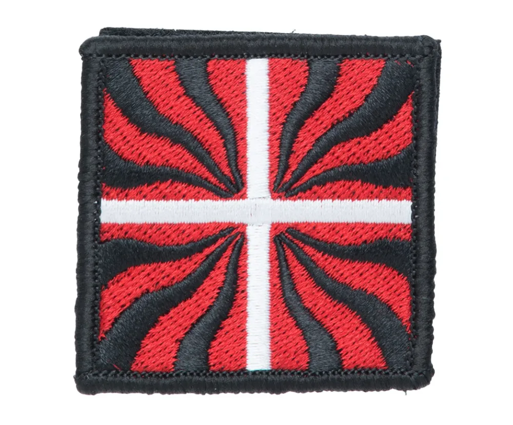 Bloke on the Range Moraalimerkit Ja Heijastimet ^ BotR Old Bernese Battle Flag moraalimerkki