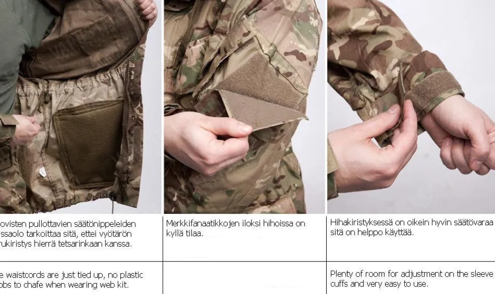 Great Britain Takit ^ Brittiläinen PCS Windproof Smock,