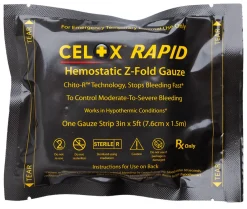 Celox Ensiapu ^ Rapid 150 cm Z-Fold hemostaattiside