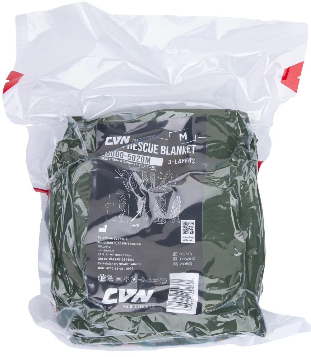 CVN Medical Solutions Ensiapu ^ CVN Arctic Halti lämpöpeite M, 225 x 236 cm