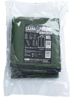 CVN Medical Solutions Ensiapu ^ CVN Arctic Saana lämpöponcho, vihreä