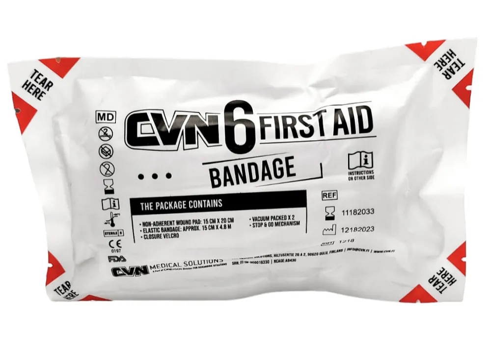 CVN Medical Solutions Ensiapu ^ CVN 15 cm ensiside