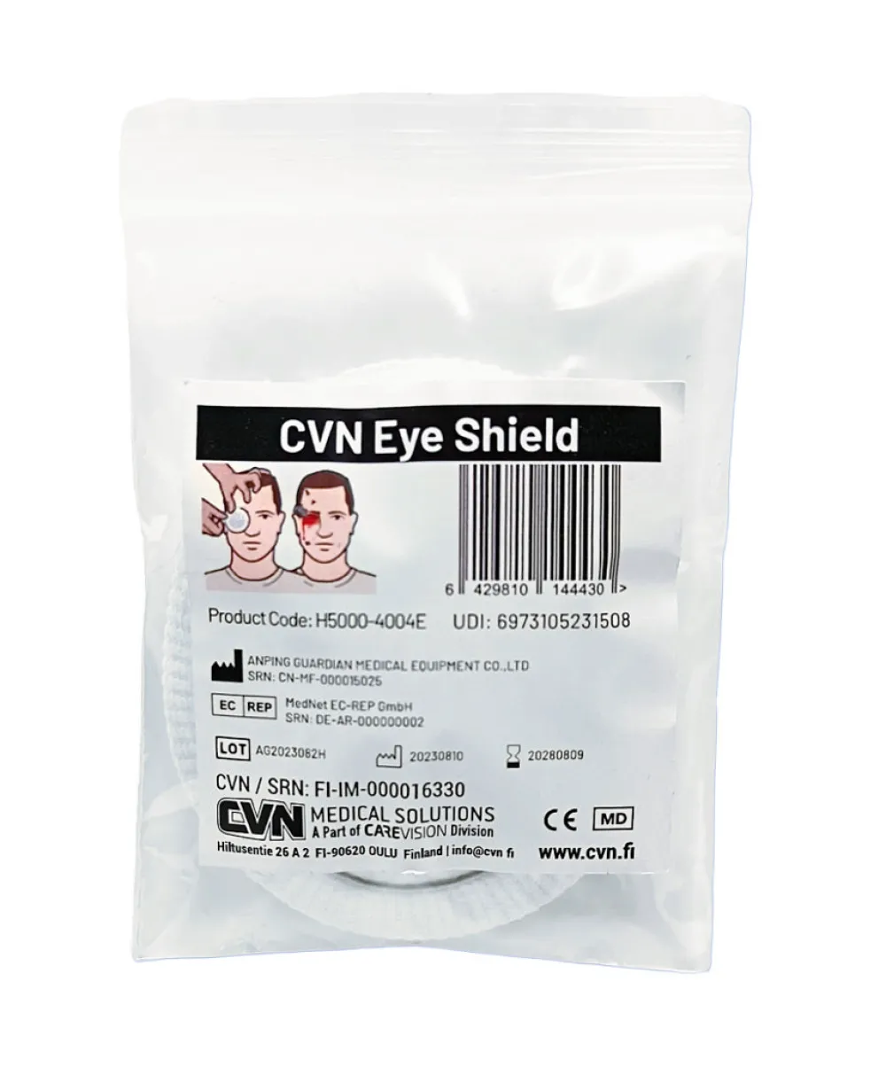 CVN Medical Solutions Ensiapu ^ CVN Eye Shield silmälappu