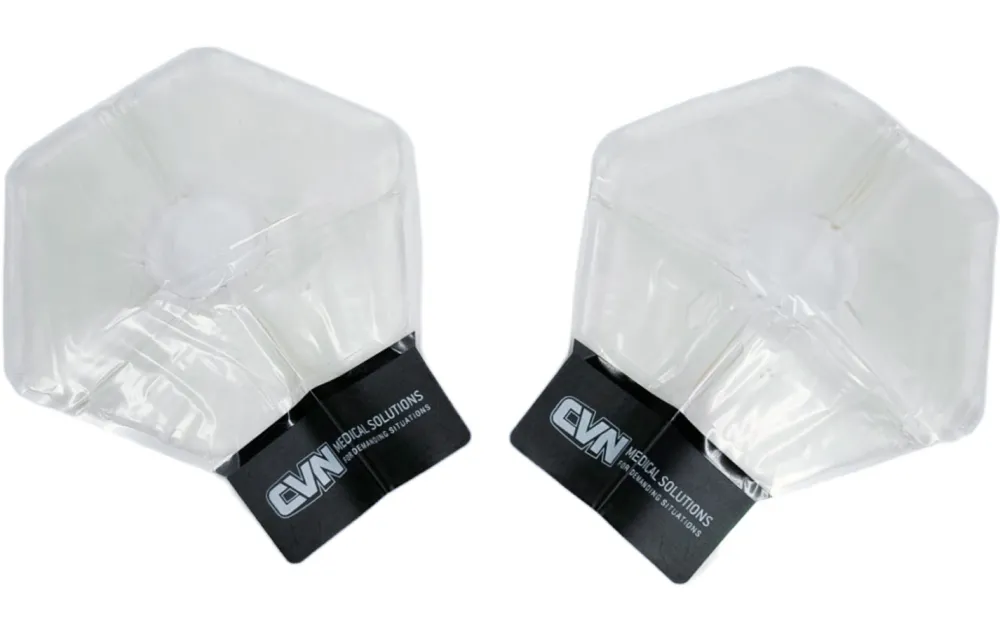CVN Medical Solutions Ensiapu ^ CVN Hexagon Chest Seal venttiilillinen ilmarintasidos, 2-Pack