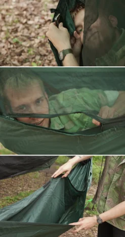 DD Hammocks Majoitteet ^ Frontline riippumatto