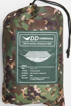 DD Hammocks Majoitteet ^ Frontline riippumatto, DD Multicam