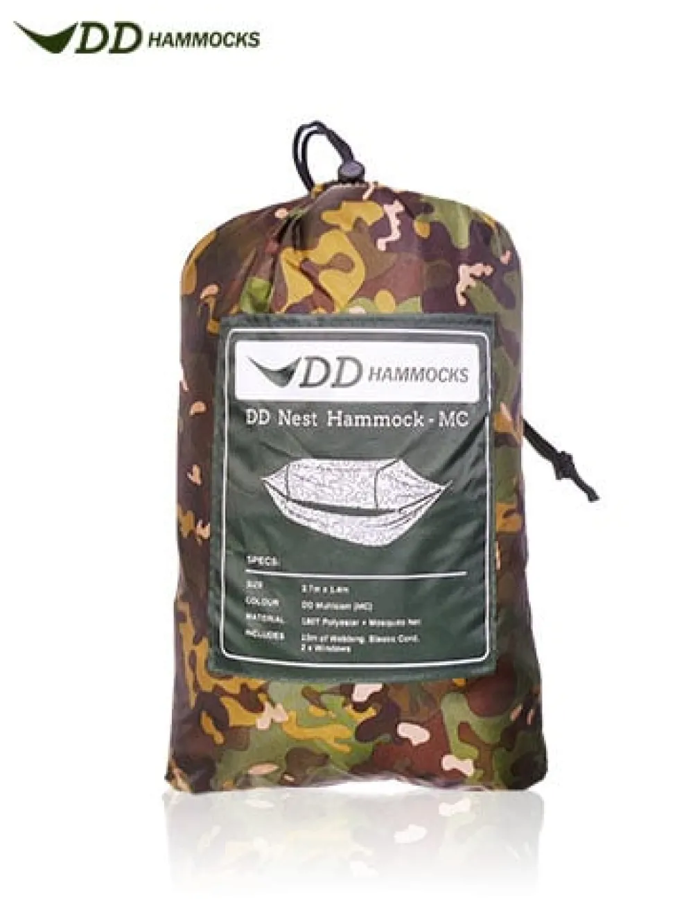 DD Hammocks Majoitteet ^ Nest MC riippumatto