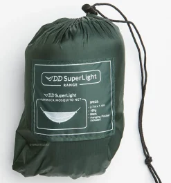 DD Hammocks Majoitteet ^ SuperLight Mosquito Net hyttysverkko
