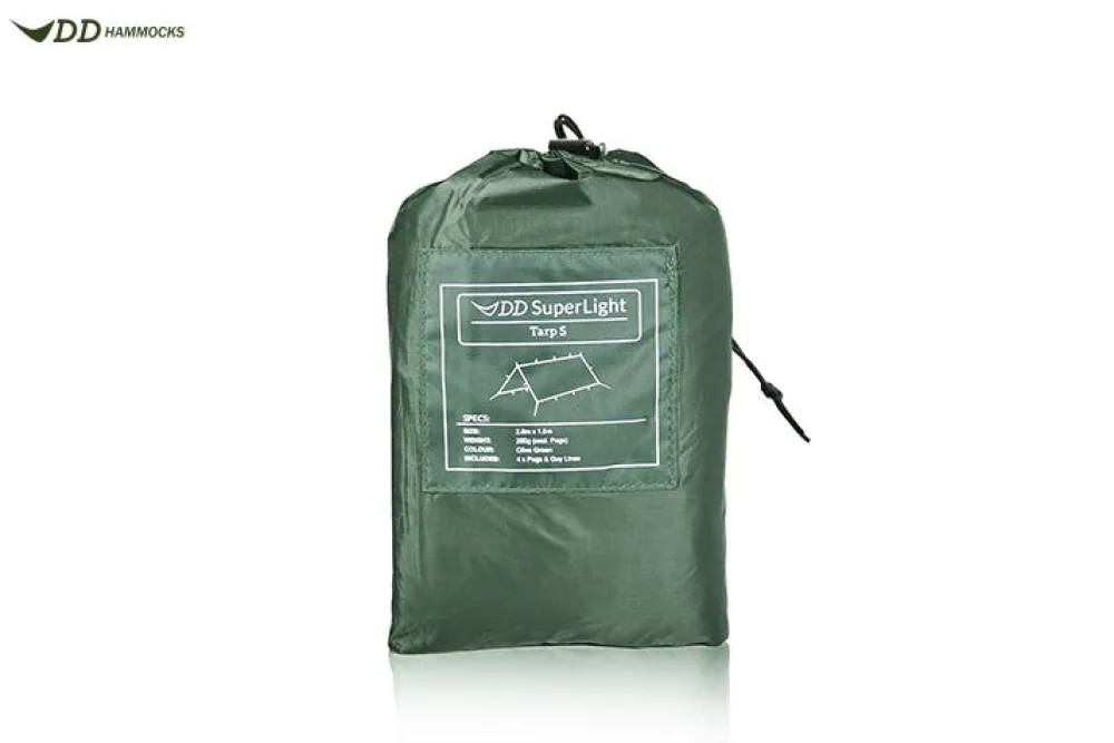 DD Hammocks Majoitteet ^ SuperLight Tarp laavukangas