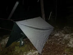 DD Hammocks Majoitteet ^ 3x3 Tarp laavukangas, oliivin