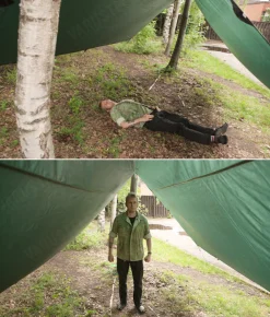 DD Hammocks Majoitteet ^ 4x4 Tarp laavukangas