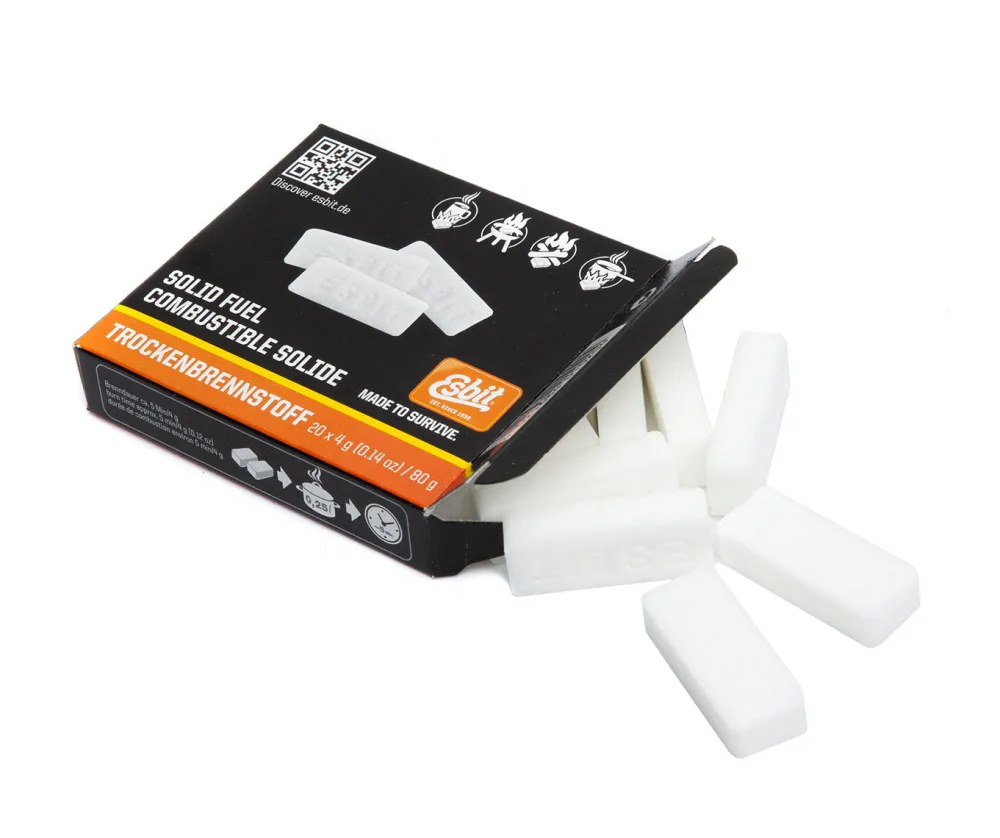 Esbit Retkiruokailu Ja Keittimet ^ 20x4g polttoainetabletti