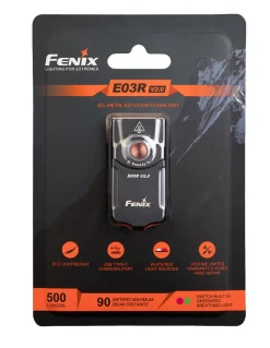 Fenix Valaisimet ^ E03R ladattava minivalaisin V2.0