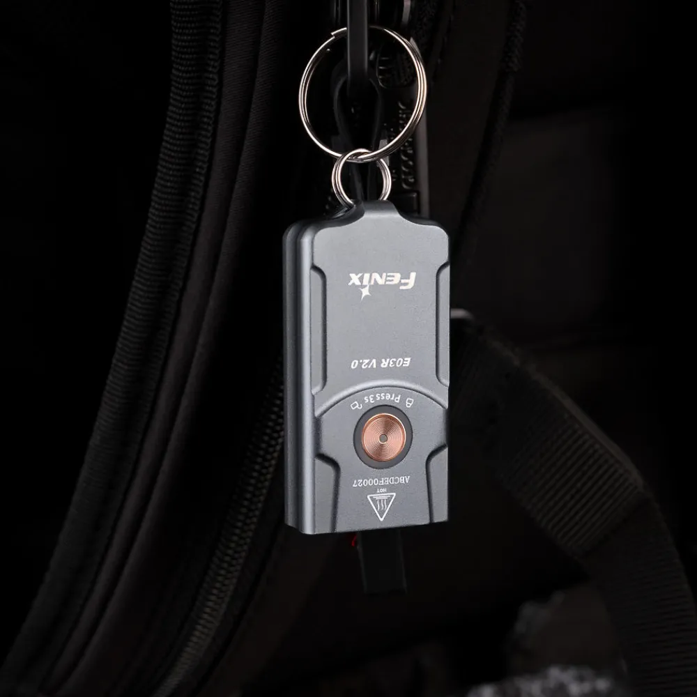 Fenix Valaisimet ^ E03R ladattava minivalaisin V2.0