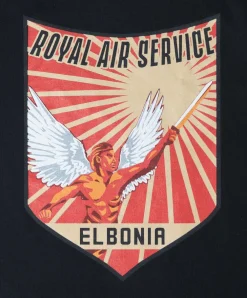 Forgotten Weapons Paidat|Alusvaatteet ^ Royal Air Service Elbonia T-paita, puuvillaa