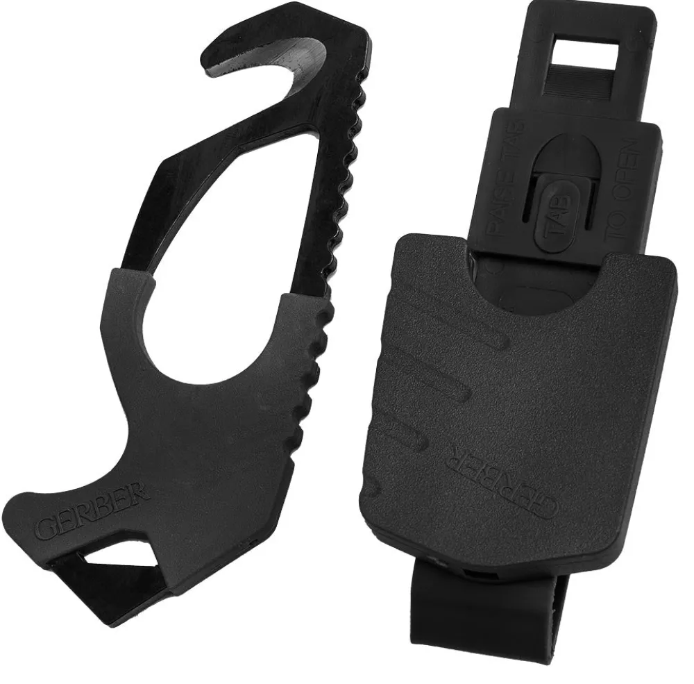 Gerber Puukot Ja Veitset ^ Strap Cutter, Black