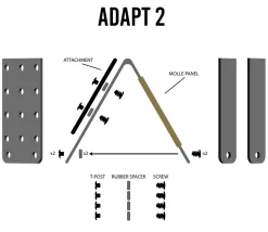 Guardian Warrior Solutions Muut Asetarvikkeet ^ Adapt 2 kiinnike