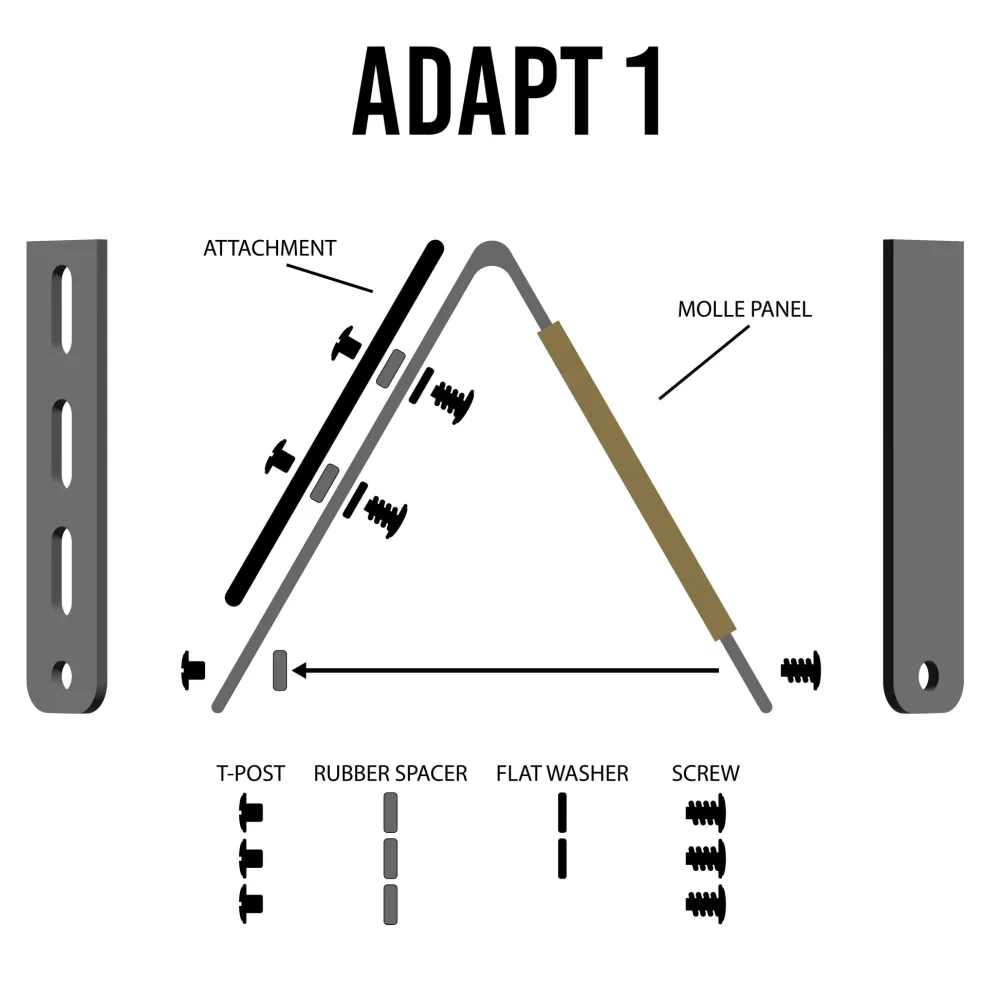 Guardian Warrior Solutions Muut Asetarvikkeet ^ Adapt 1 kiinnike