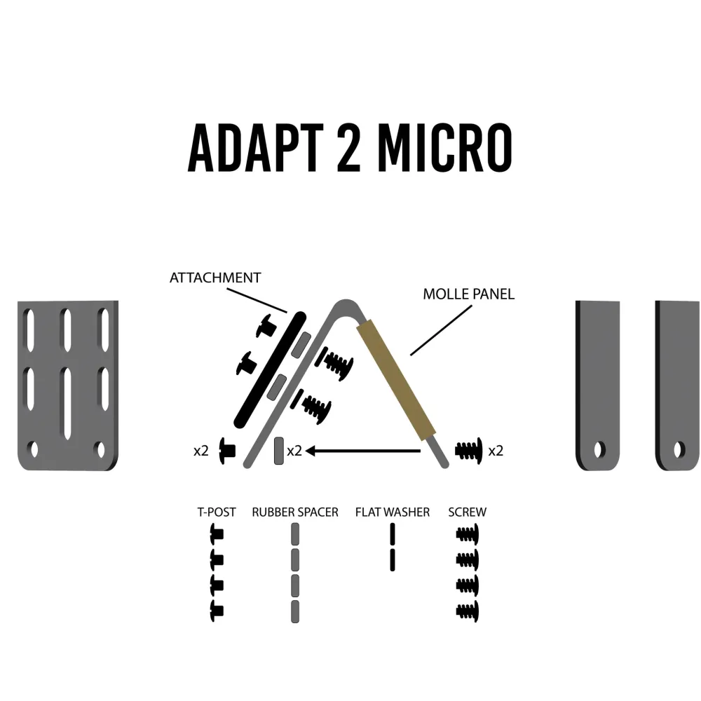 Guardian Warrior Solutions Muut Asetarvikkeet ^ Adapt 2 Micro kiinnike
