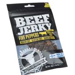 Kuivalihakundi Kuivalihat, Suklaat Ja Naposteltavat ^ Beef Jerky kuivaliha, 50 g