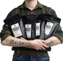 Kuivalihakundi Kuivalihat, Suklaat Ja Naposteltavat ^ Beef Jerky kuivaliha, 500 g