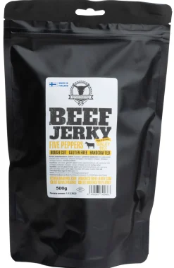 Kuivalihakundi Kuivalihat, Suklaat Ja Naposteltavat ^ Beef Jerky kuivaliha, 500 g