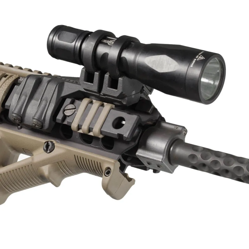 Magpul Muut Asetarvikkeet ^ Rail Light Mount valokiinnike Picatinny-kiskoon, vasen tai oikea