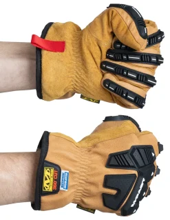 Mechanix Käsineet ^ Coldwork Waterproof Leather M-Pact Driver F9-360