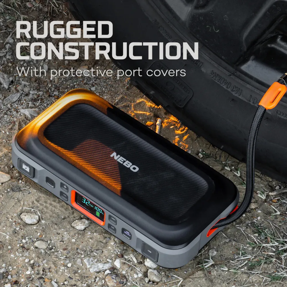 Nebo Virtalähteet ^ Assist Air Jump Starter auton apukäynnistin