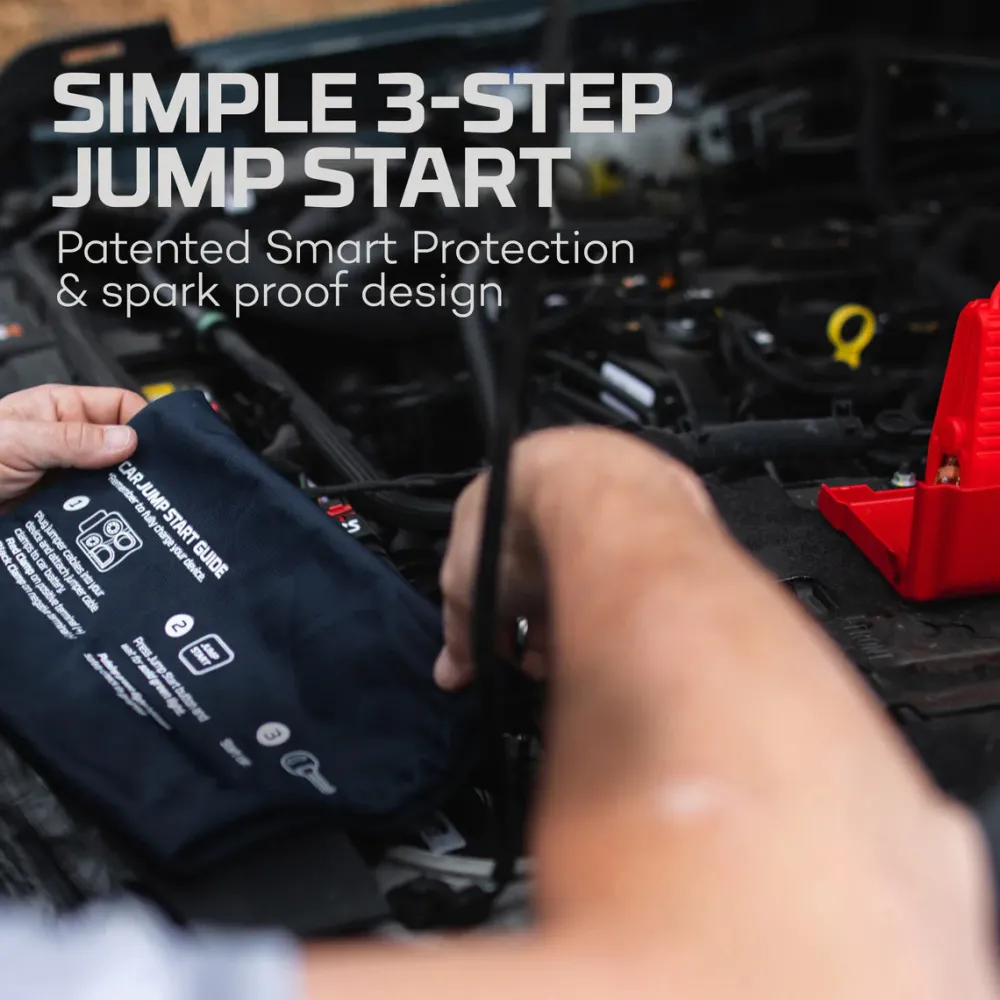 Nebo Virtalähteet ^ Assist Air Jump Starter auton apukäynnistin