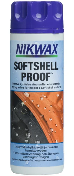 Nikwax Diy Ja Huolto ^ SoftShell Proof kyllästeaine 300 ml