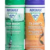 Nikwax Diy Ja Huolto ^ Tech Wash / TX.Direct pesu- ja kyllästeainesetti