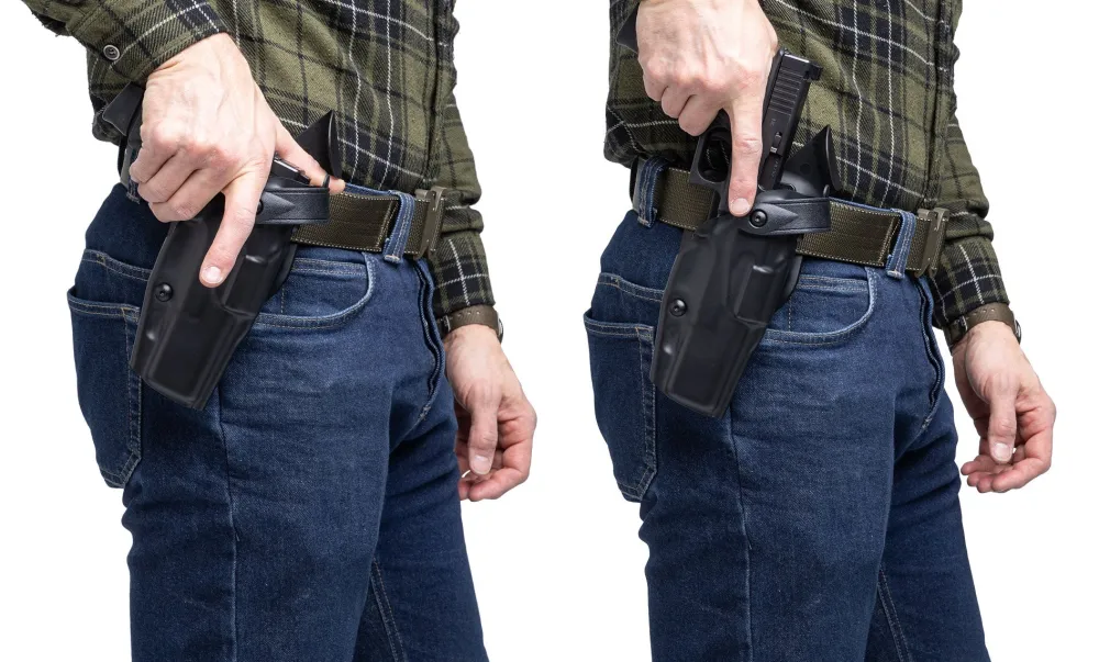 Safariland Pistoolikotelot ^ 6360 ALS/SLS Mid-Ride L3 pistoolikotelo, Glock 17/22