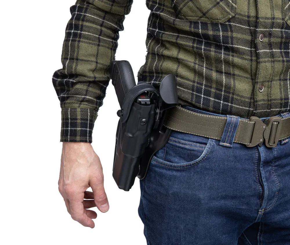 Safariland Pistoolikotelot ^ 6360 ALS/SLS Mid-Ride L3 pistoolikotelo, Glock 17/22