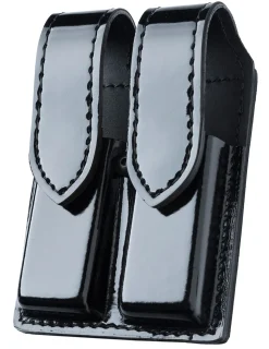 Safariland Taskut ^ 77 pistoolin tuplalipastasku, koko 3, High Gloss Black, uudenveroinen