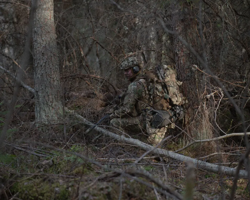 Savotta Naamiointi ^ Helmet Camo Scrim kypärän 3D-naamiopäällinen