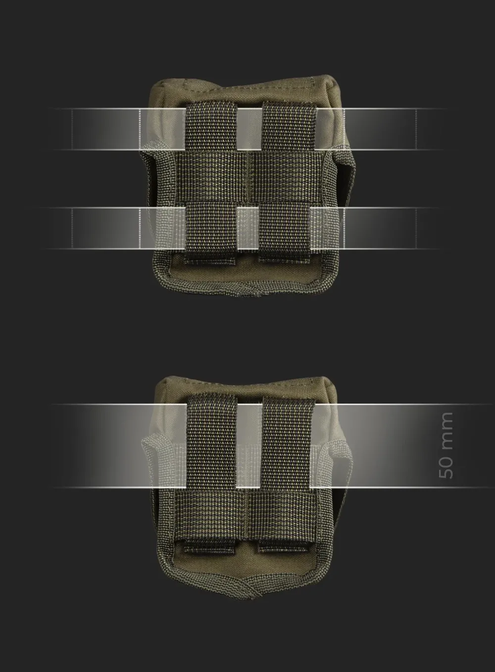 Savotta Taskut ^ 1-Mag Pouch lipastasku, 10rd 308