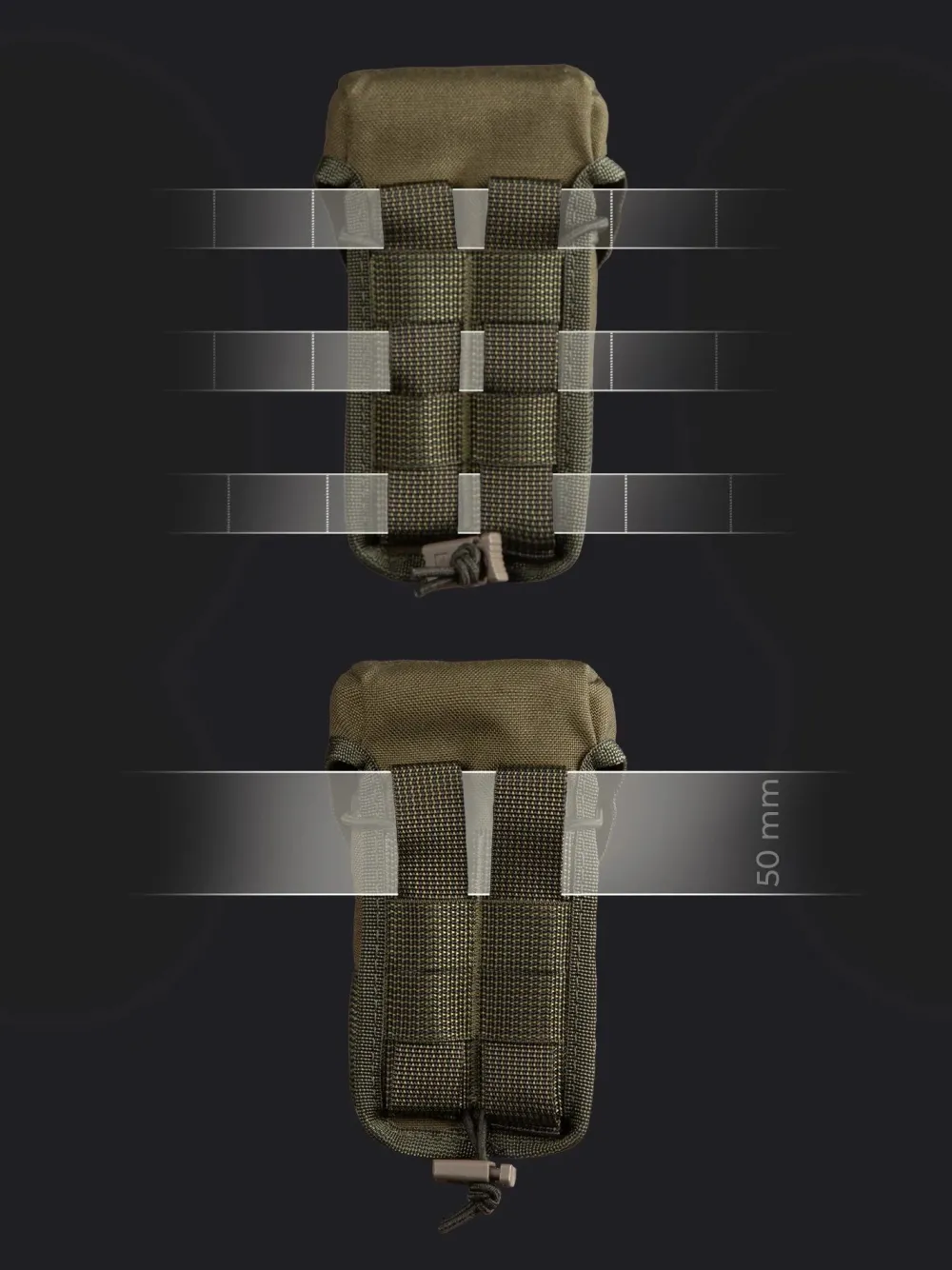 Savotta Taskut ^ 2-Mag Pouch lipastasku, AR10