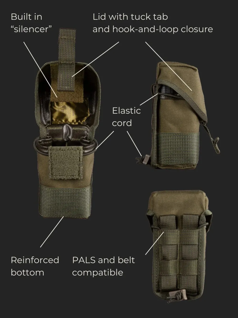 Savotta Taskut ^ 2-Mag Pouch lipastasku, AR10