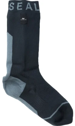SealSkinz Alusvaatteet ^ Waterproof All Weather Mid-length Sock with Hydrostop kalvosukat