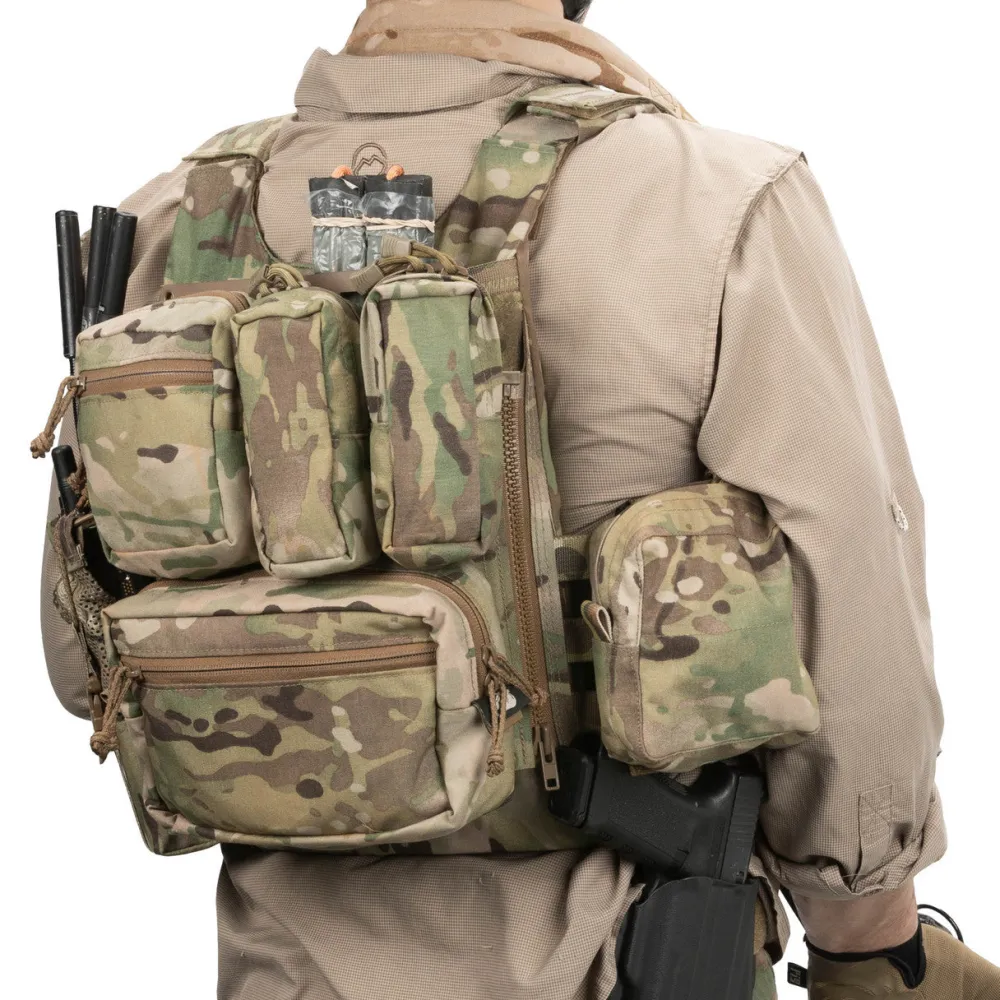 Spiritus Systems Taistelu- Ja Suojaliivit ^ MOLLE Back Panel selkäpaneeli