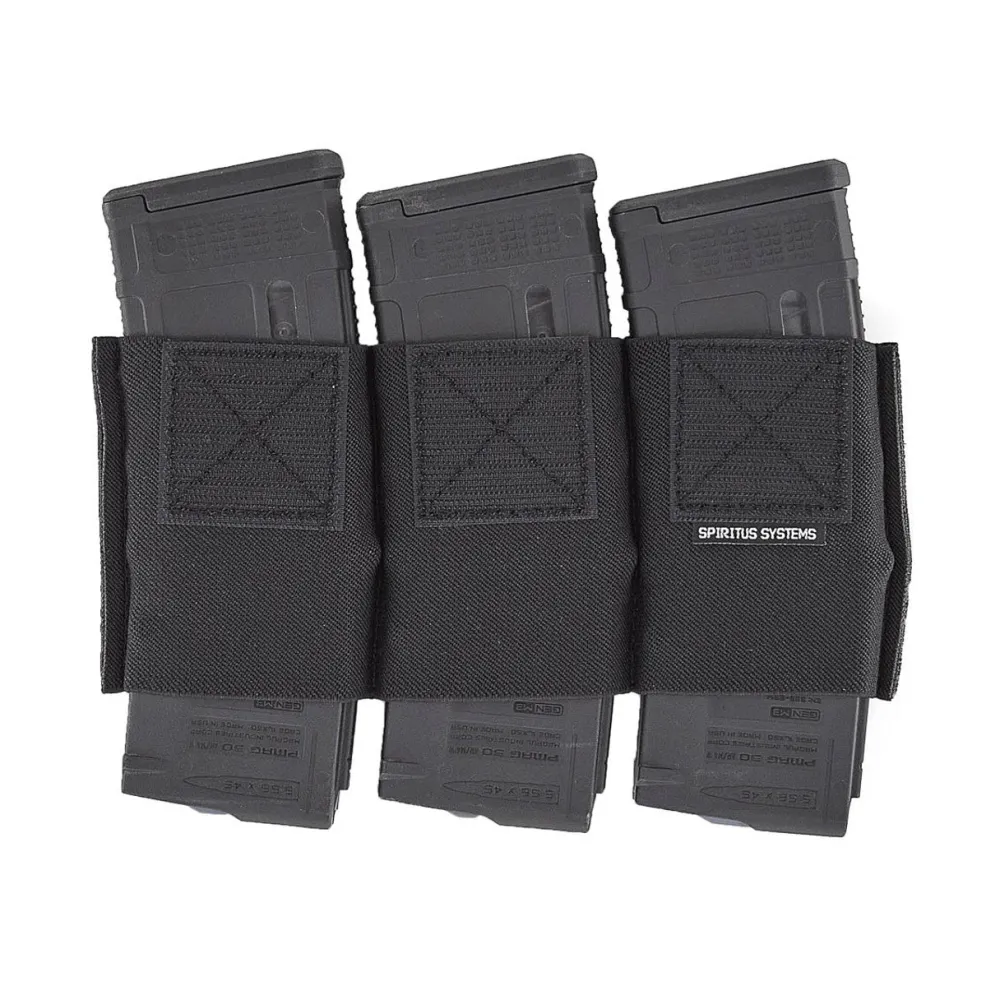 Spiritus Systems Taistelu- Ja Suojaliivit ^ Rifle Magazine Insert, Triple