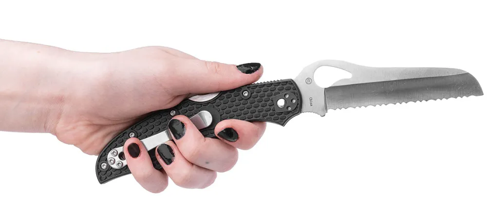 Spyderco Taittoveitset ^ Byrd Cara Cara 2 Rescue taittoveitsi