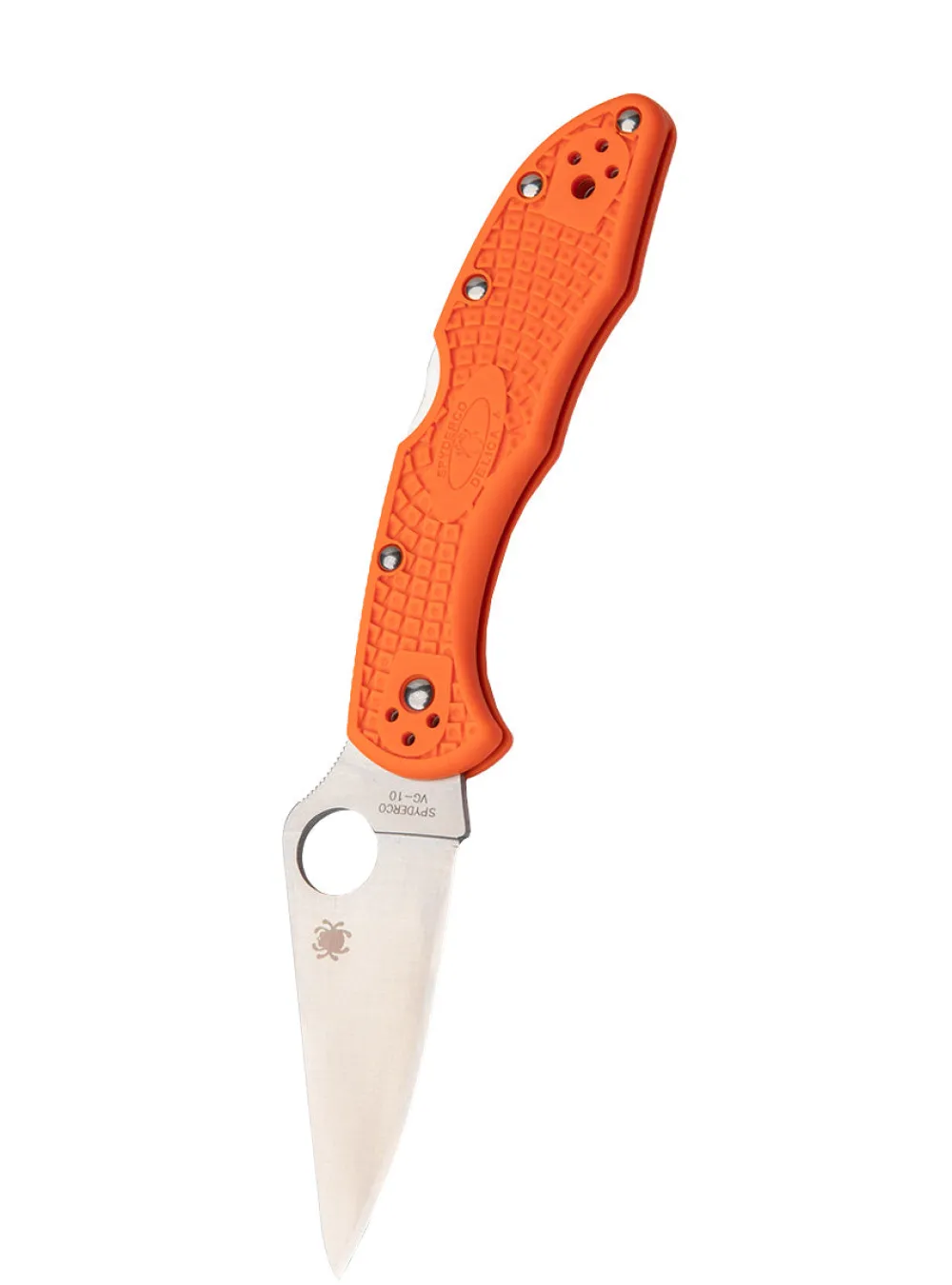 Spyderco Taittoveitset ^ Delica 4 FRN Full Flat Ground taittoveitsi