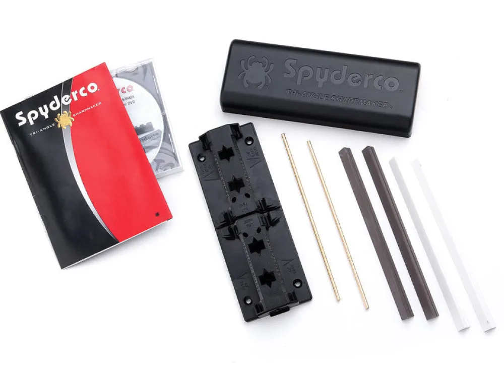 Spyderco Teroitusvälineet ^ Triangle Sharpmaker teroitusteline