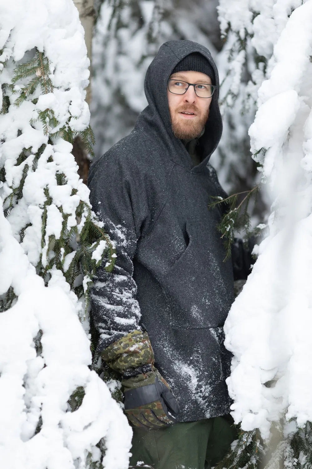 Särmä Takit ^ Blanket Shirt huopatakki