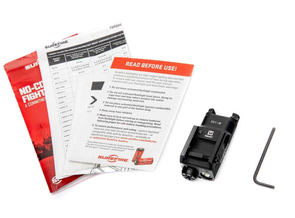 Surefire Asevalot ^ XC1-B asevalo, 300 lm