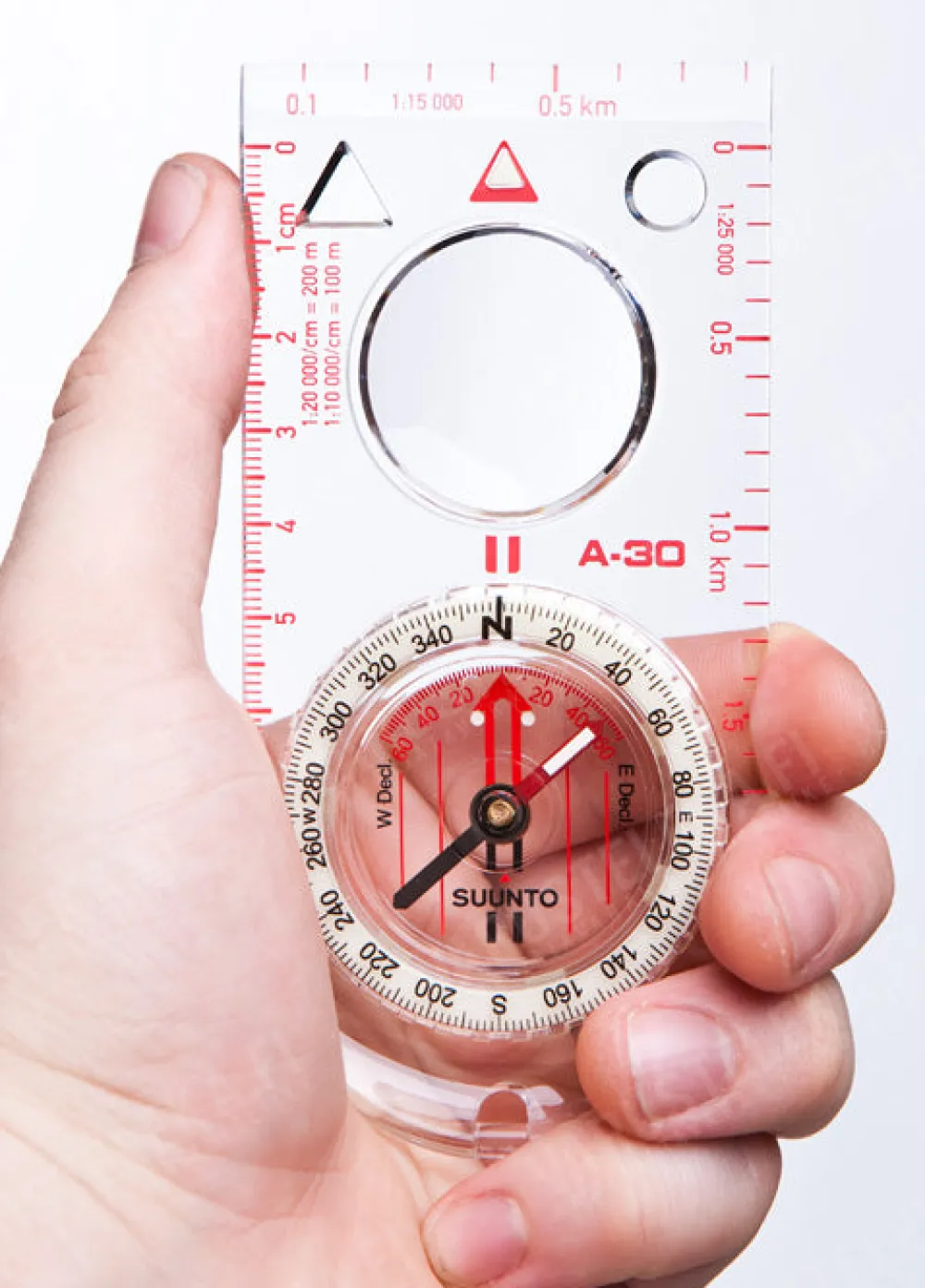 Suunto Suunnistaminen ^ A-30 NH laattakompassi
