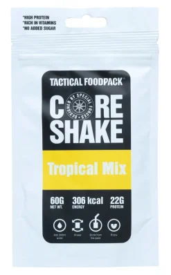 Tactical Foodpack Kuivalihat, Suklaat Ja Naposteltavat ^ Core Shake 60g